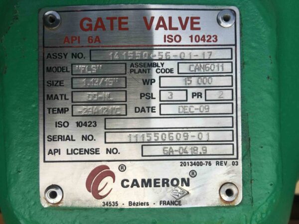 1 15K FLS Man. Gate Valve 2 1024x768 1