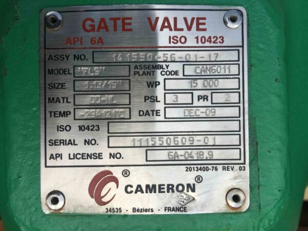 1 15K FLS Man. Gate Valve 2 1024x768 1