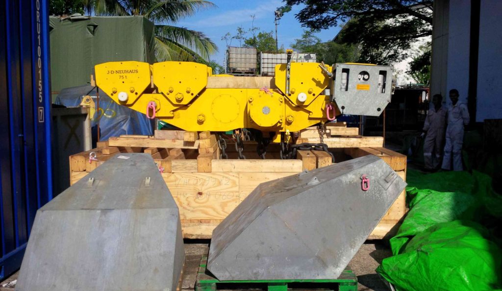 JD NEUHAUS 150 TON BOP HOIST Maps Offshore Services